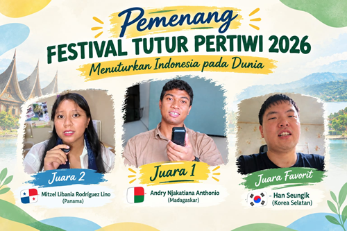 Festival Tutur Pertiwi Dorong Lahirnya Konten Kreator Asing Berbahasa Indonesia rantu.png