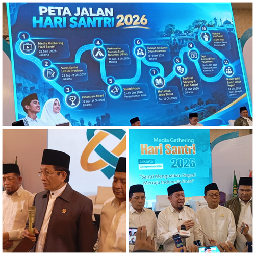 Peringatan Hari Santri 2026, Menag: Momentum Mengingatkan Peran Ulama untuk NKRI santer.png