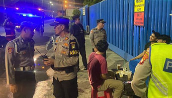 Polres Pelabuhan Tanjung Priok Gelar Patroli Cipta Kondisi KRYD 