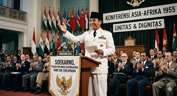 Soekarno, Pusaka Diplomasi Internasional Yang Tak Terlupakan
